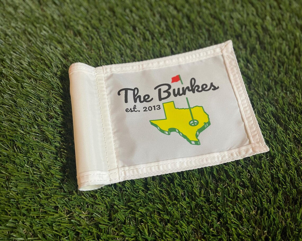 Custom Golf Flag - Mini Putting Green Size - 6" x 8"