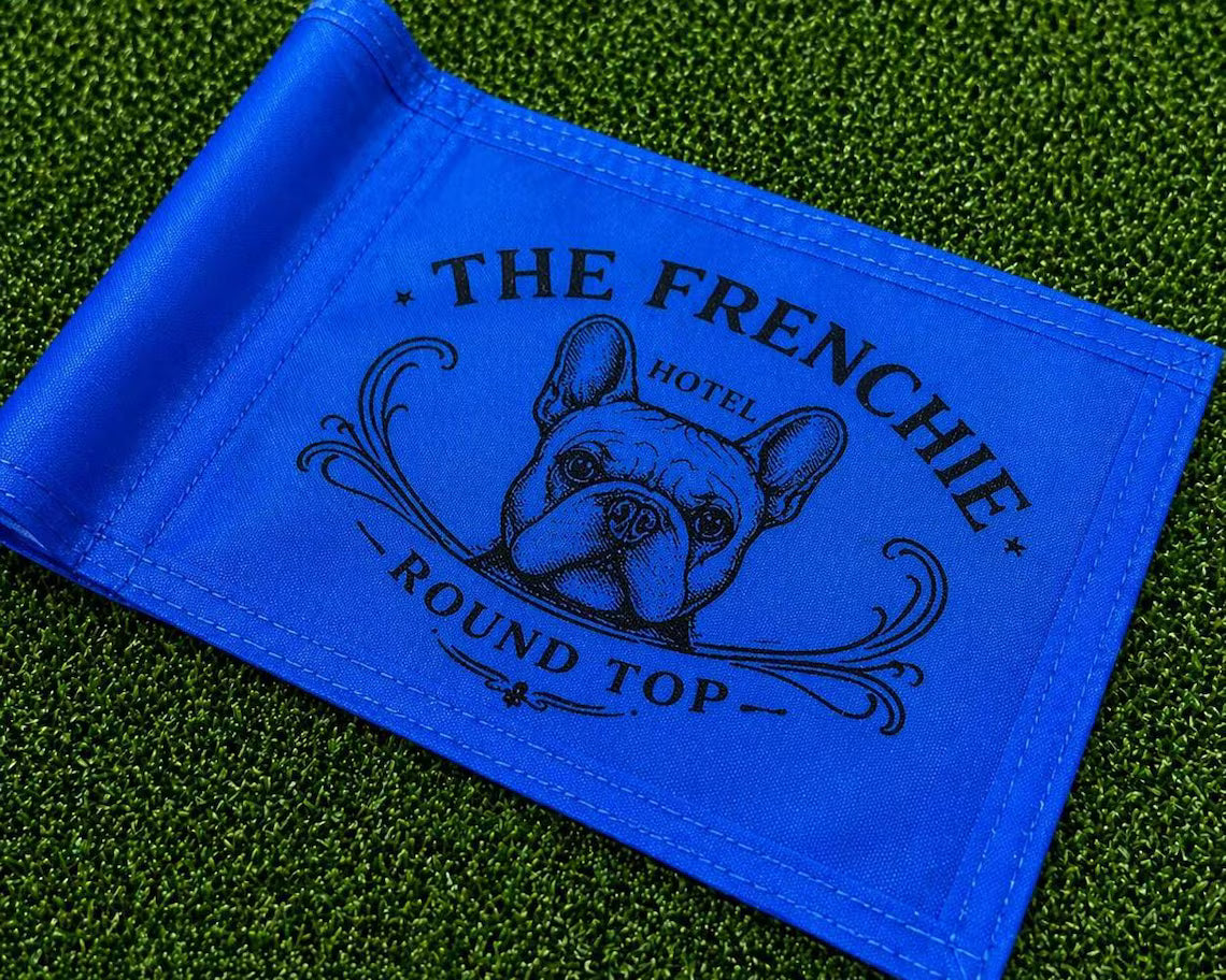 Custom Golf Flag - Mini Putting Green Size - 6" x 8"