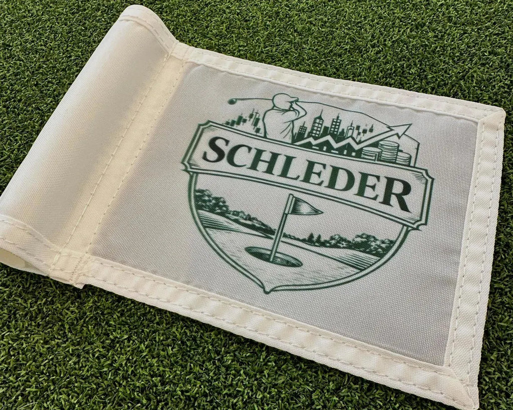 Custom Golf Flag - Mini Putting Green Size - 6" x 8"