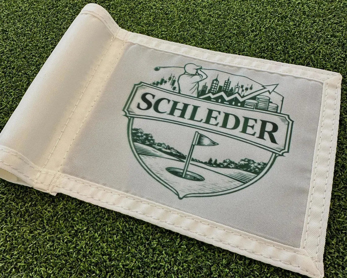 Custom Golf Flag - Mini Putting Green Size - 6" x 8"