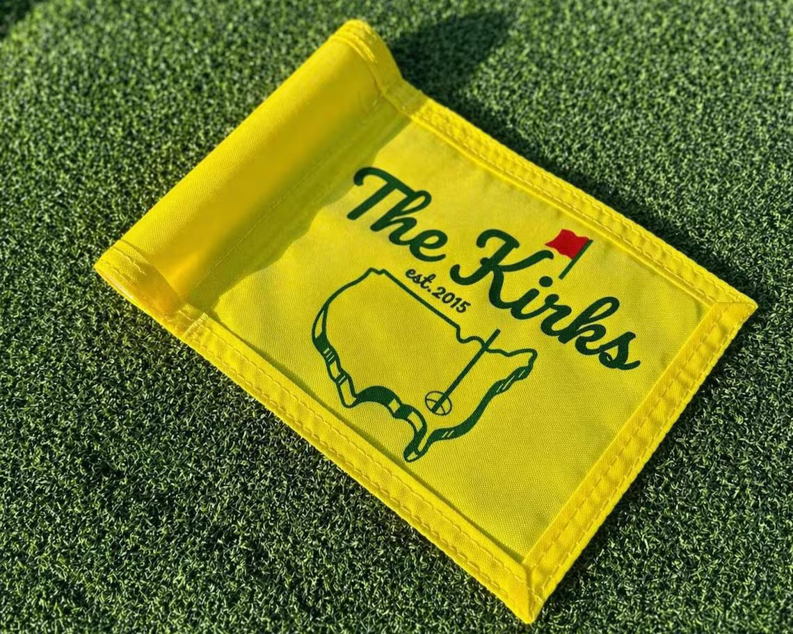 Custom Golf Flag - Mini Putting Green Size - 6" x 8"