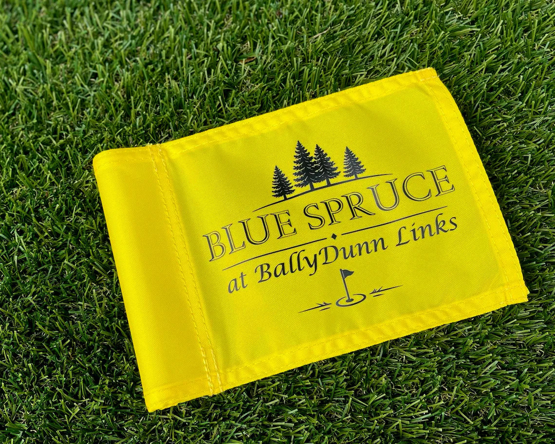 Custom Golf Flag - Mini Putting Green Size - 6" x 8"